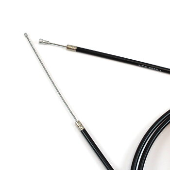 Universal cable black 2000mm, for clutch, gear and brake cable