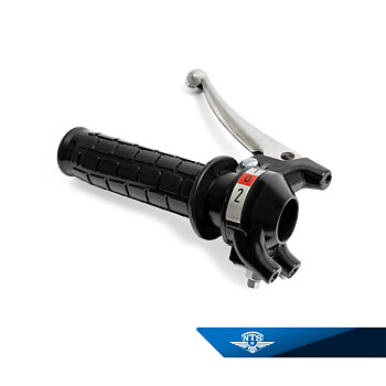 Gearshift handle 2-speed 682.2, Black/KSZ2