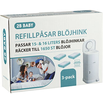 2B Baby Refillpåsar 3-P 