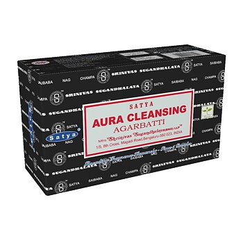  Satya Rökelse - Aura Cleansing  -  12st paket