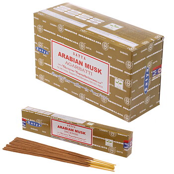  Satya Rökelse - Arabian Musk  -  12st paket