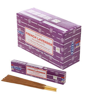 Satya Rökelse - French Lavender / Fransk Lavendel  -  12st paket