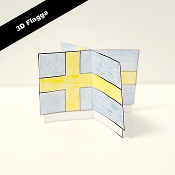 Sveriges Nationaldag Pyssel - Stora Sverigepysslet