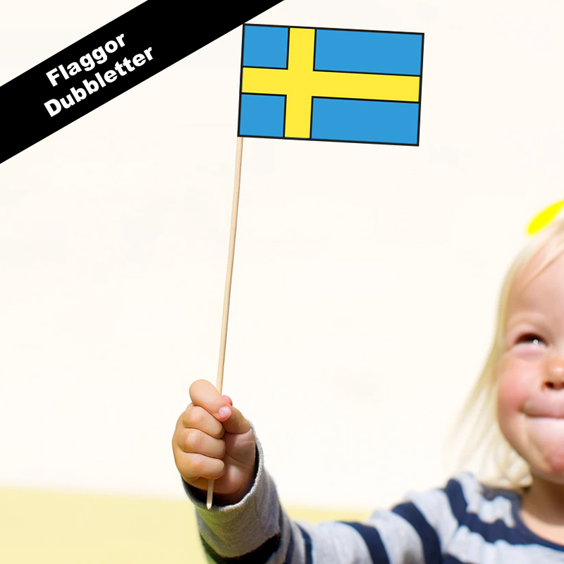Sveriges Nationaldag Pyssel - Lilla Sverigepysslet - 6