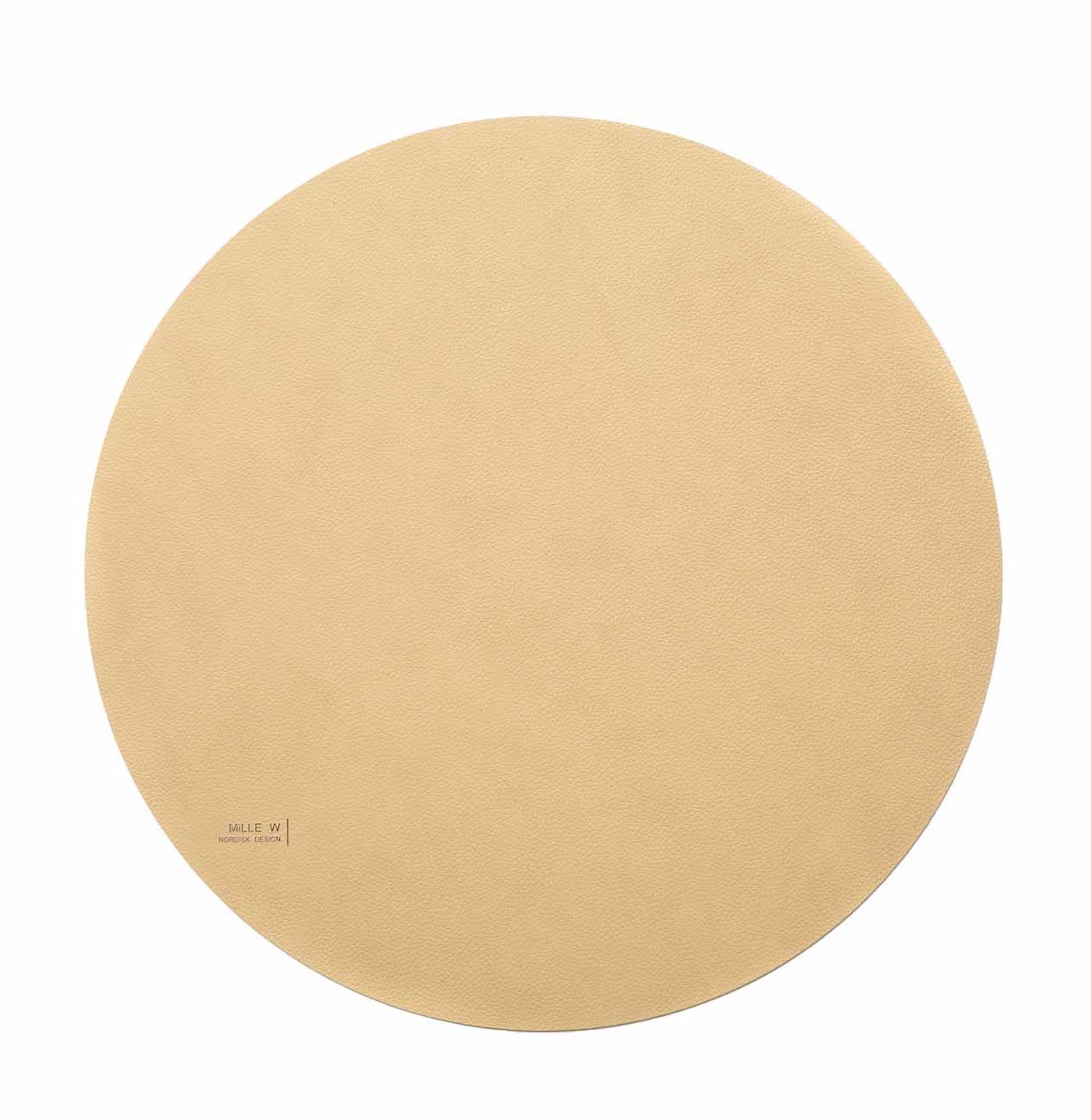 Bordstablett Round Beige