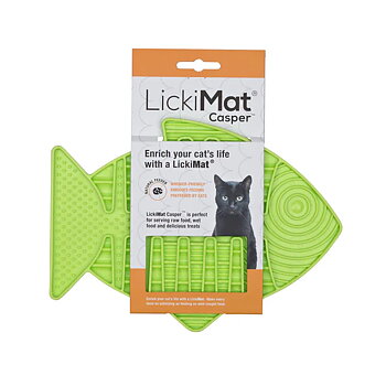 LickiMat Cat Casper Slickmatta Grön 
