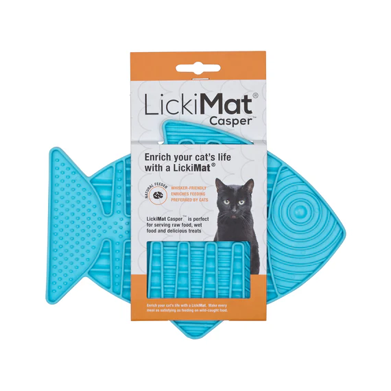 LickiMat Cat Casper Slickmatta Turkos 