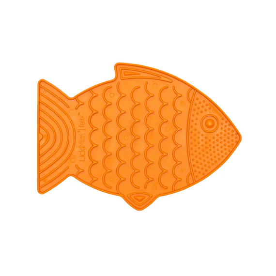 LickiMat Cat Felix Slickmatta Orange  - 2