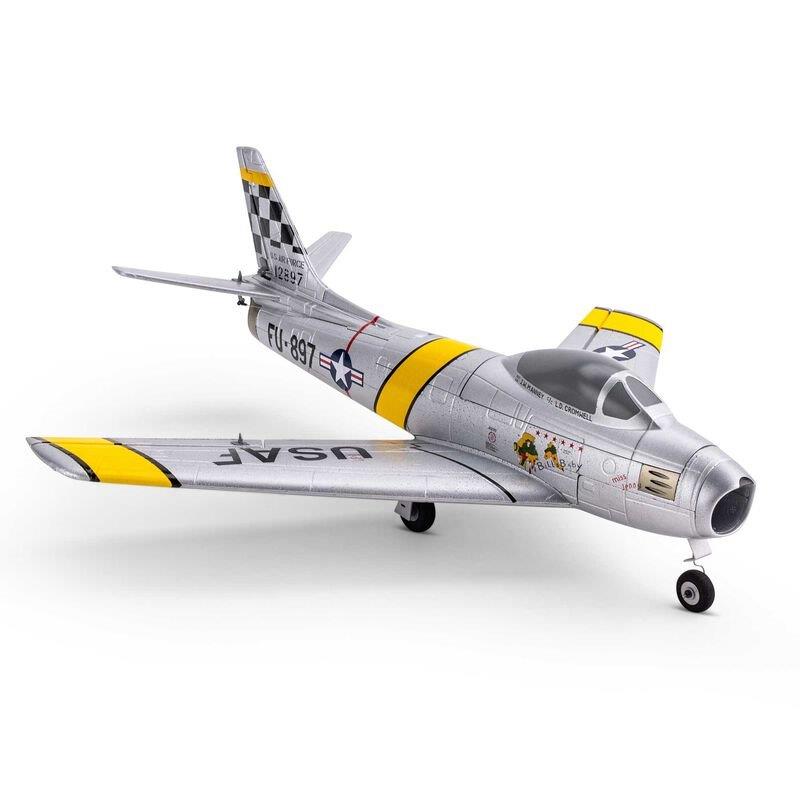 E-flite UMX F-86 Sabre 30mm EDF Jet BNF Basic with AS3X and SAFE Select - 5