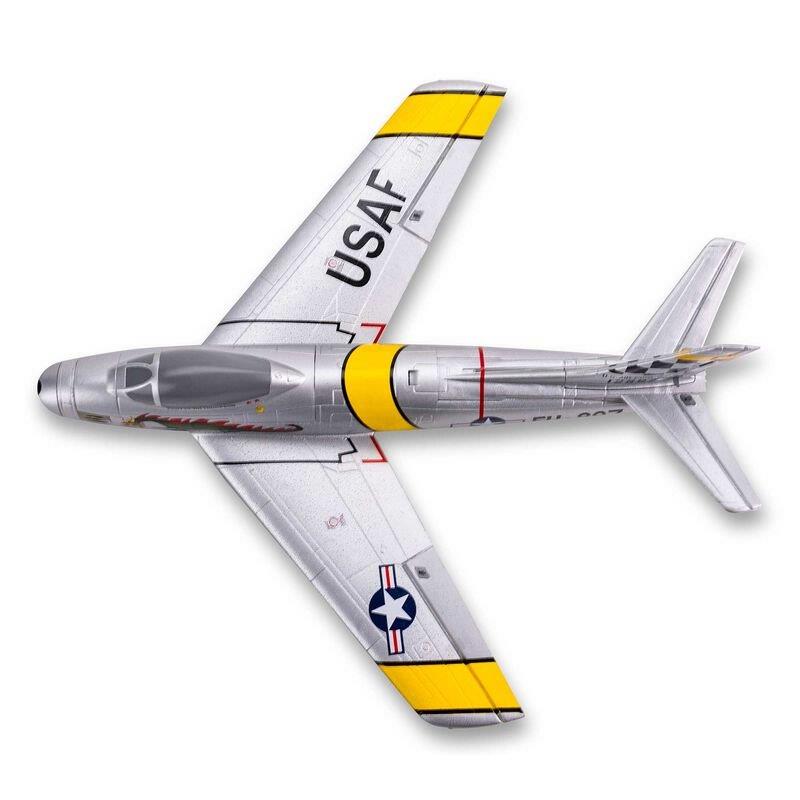 E-flite UMX F-86 Sabre 30mm EDF Jet BNF Basic with AS3X and SAFE Select - 12