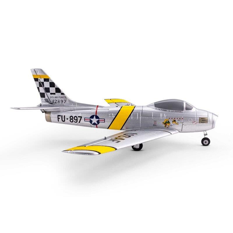 E-flite UMX F-86 Sabre 30mm EDF Jet BNF Basic with AS3X and SAFE Select - 6