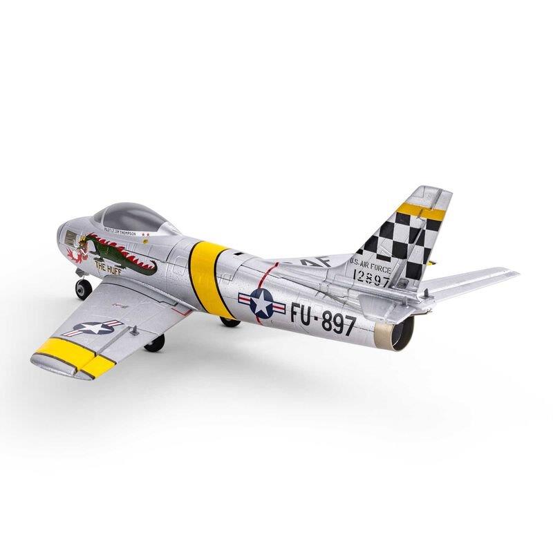 E-flite UMX F-86 Sabre 30mm EDF Jet BNF Basic with AS3X and SAFE Select - 9
