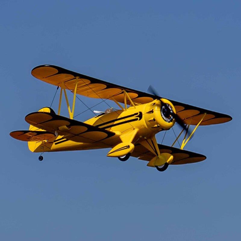 E-flite UMX WACO BNF Basic with AS3X and SAFE Select, Yellow