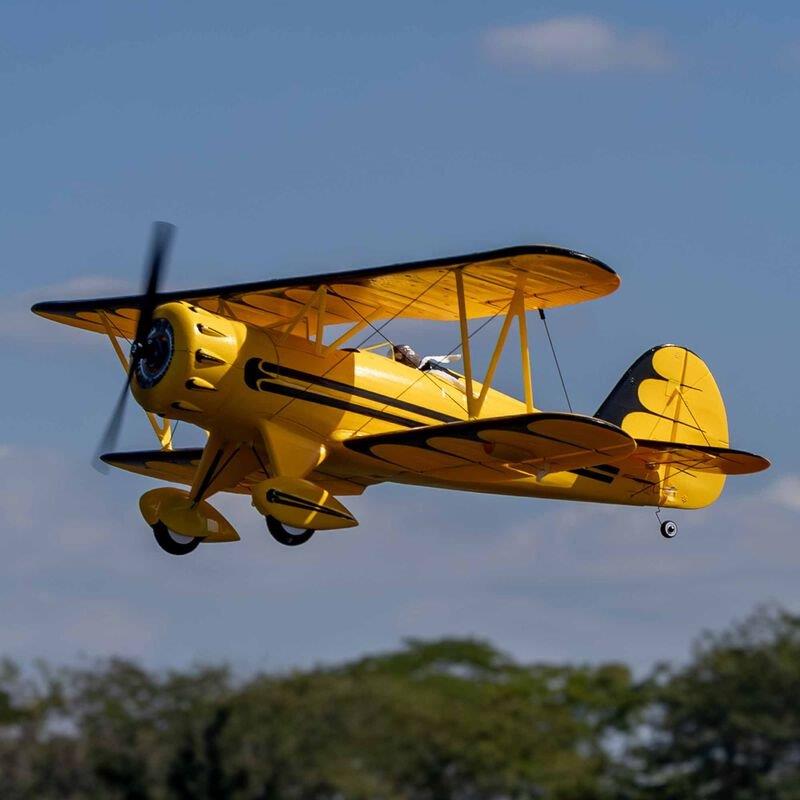 E-flite UMX WACO BNF Basic with AS3X and SAFE Select, Yellow - 5