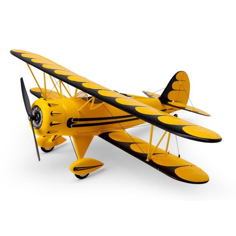 E-flite UMX WACO BNF Basic with AS3X and SAFE Select, Yellow - 2