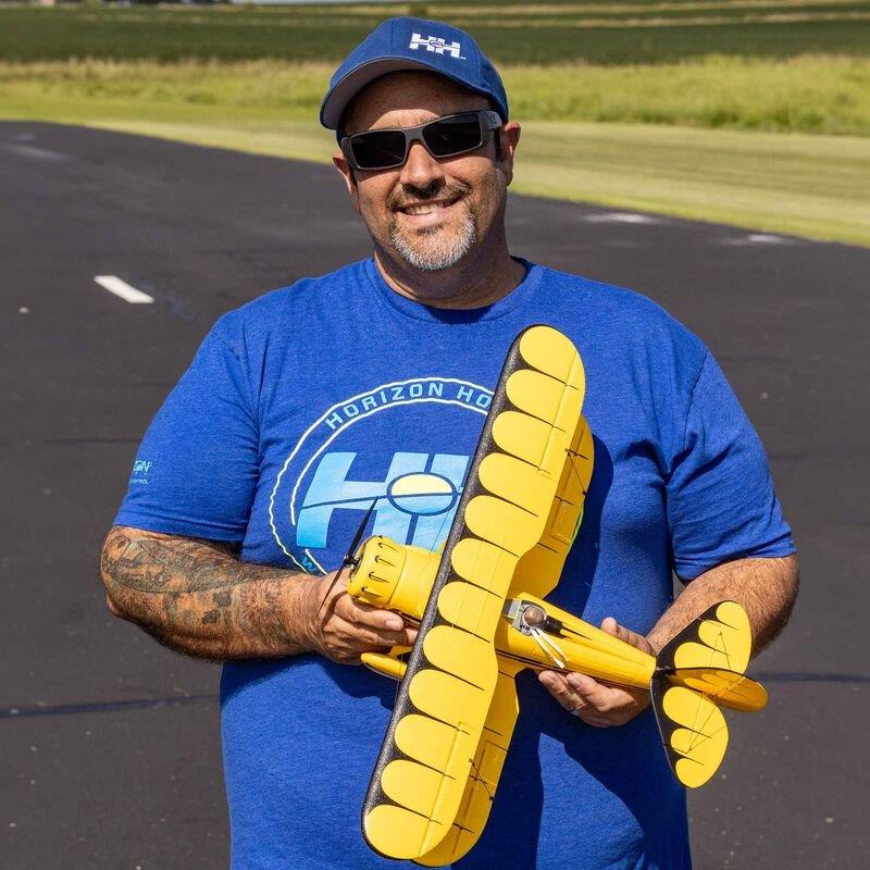 E-flite UMX WACO BNF Basic with AS3X and SAFE Select, Yellow - 23