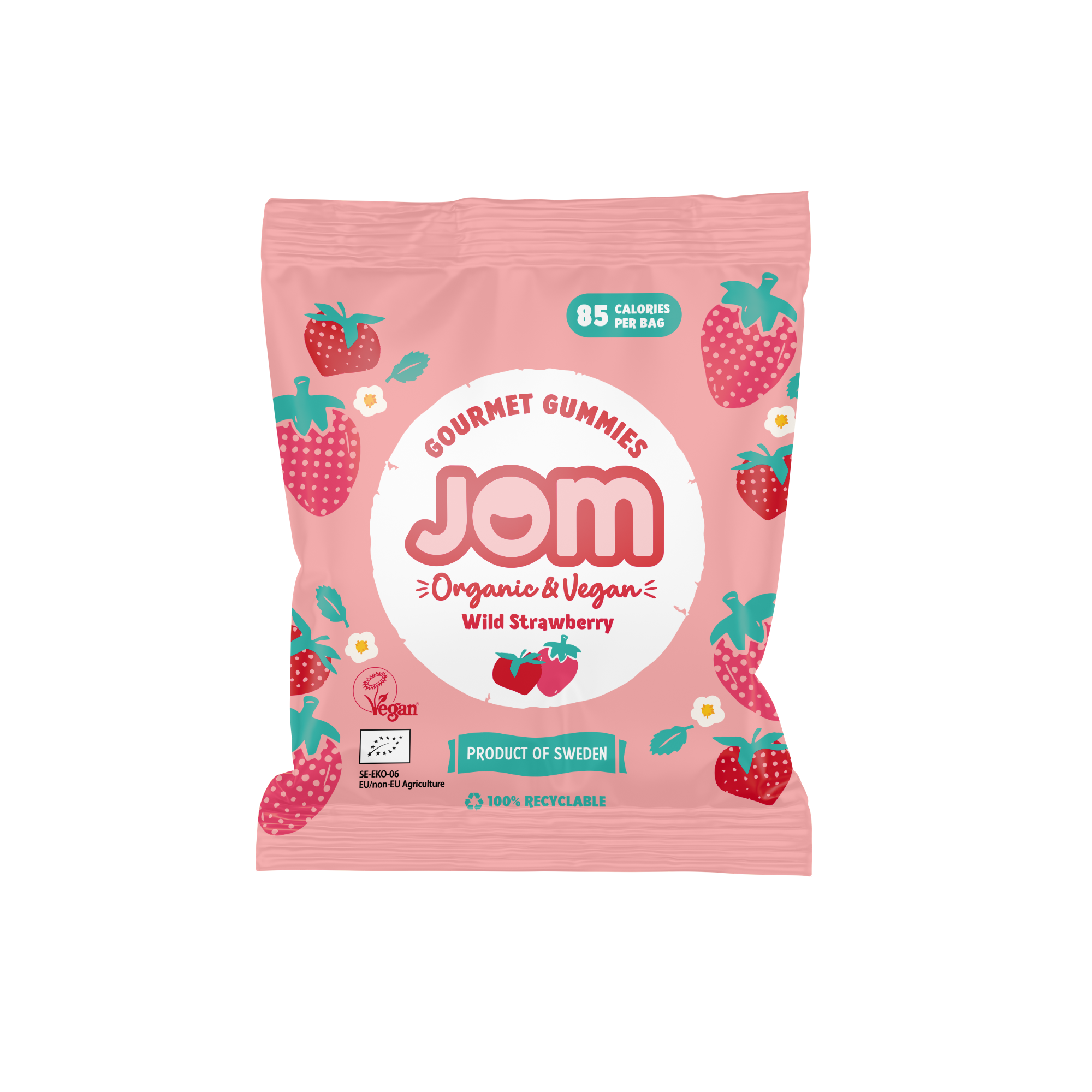 Snack Pack Wild Strawberry 25g x15, EKO