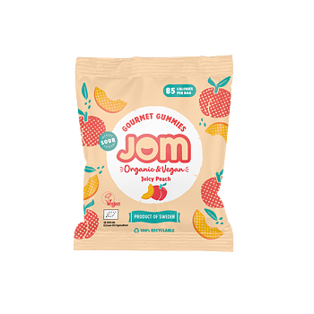 Snack Pack Sour Juicy Peach  25g x15, EKO