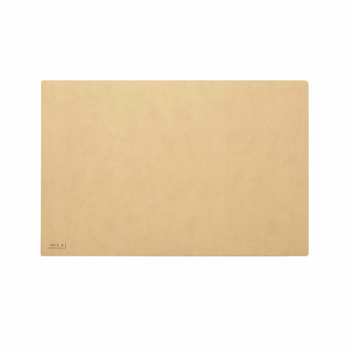 Bordstablett Rektangulär Beige