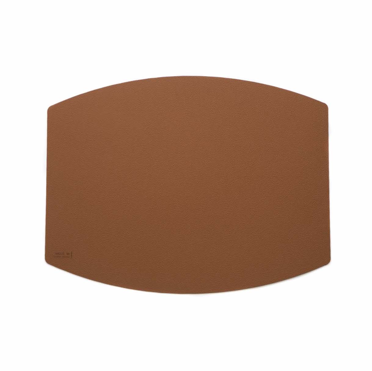 Bordstablett Ellips Cognac