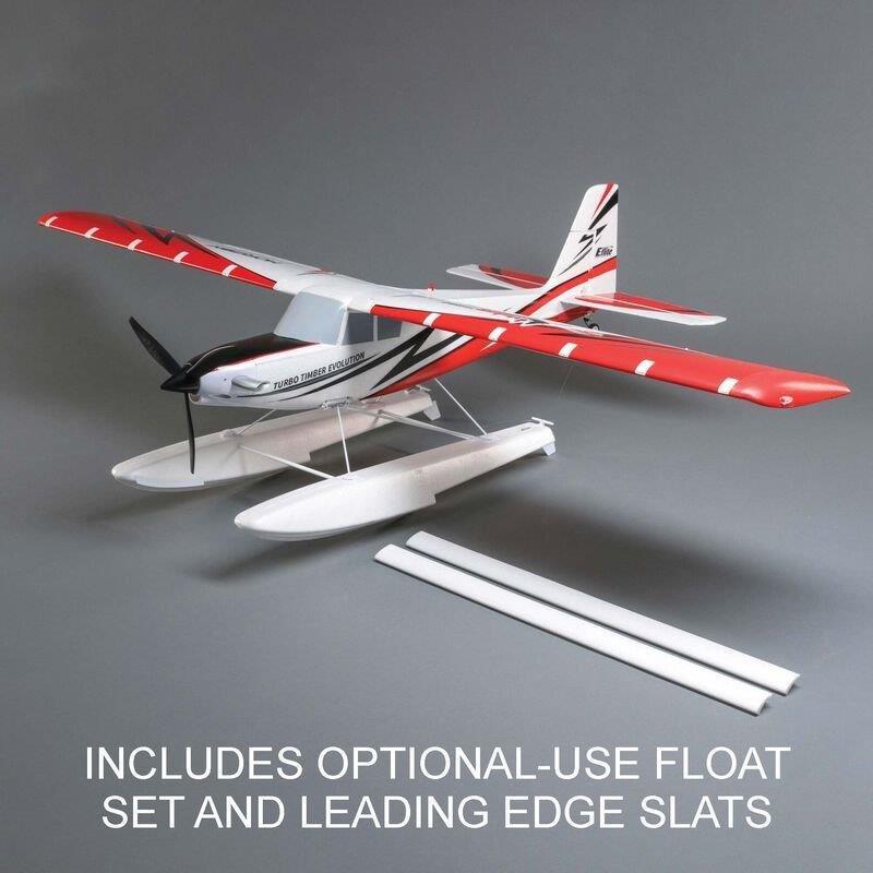 E-flite Turbo Timber Evolution 1.5m BNF Basic, includes Floats - 16