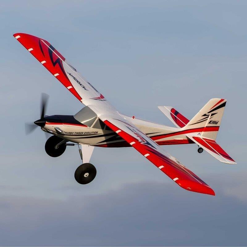 E-flite Turbo Timber Evolution 1.5m BNF Basic, includes Floats - 5