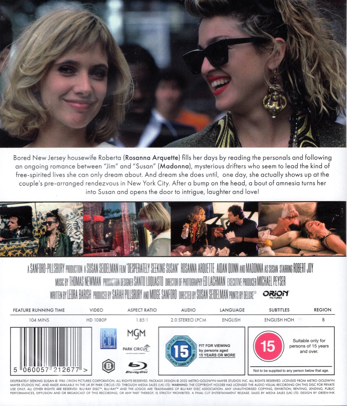 Desperately Seeking Susan (ej svensk text) (Blu-ray) - 2