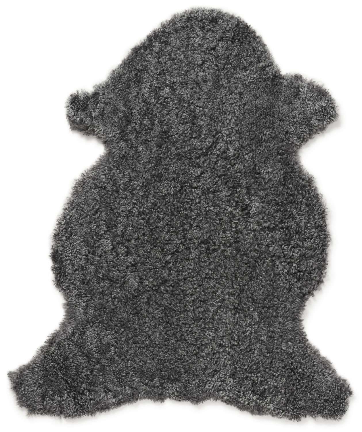 Skinnwille Curly+ Fårskinn Grå