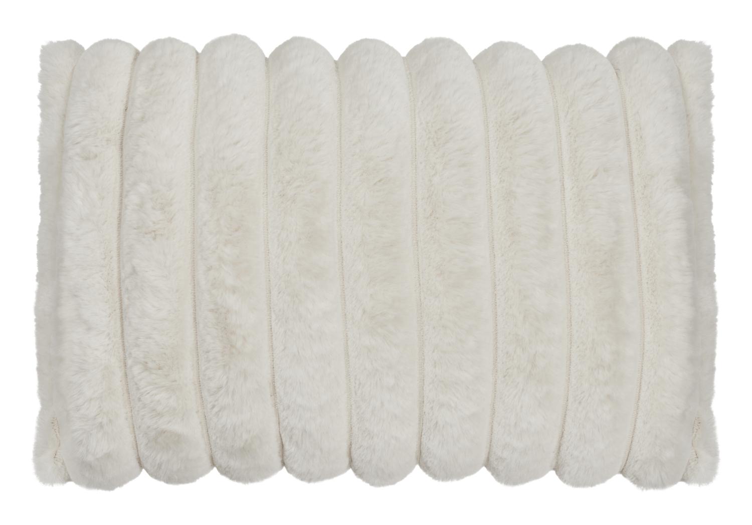 Skinnwille Prydnadskudde Wave Ivory 40x60cm