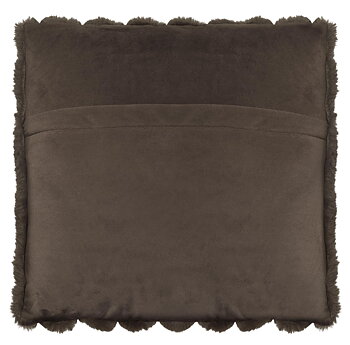Wave Cushion M - Darkbrown - 2