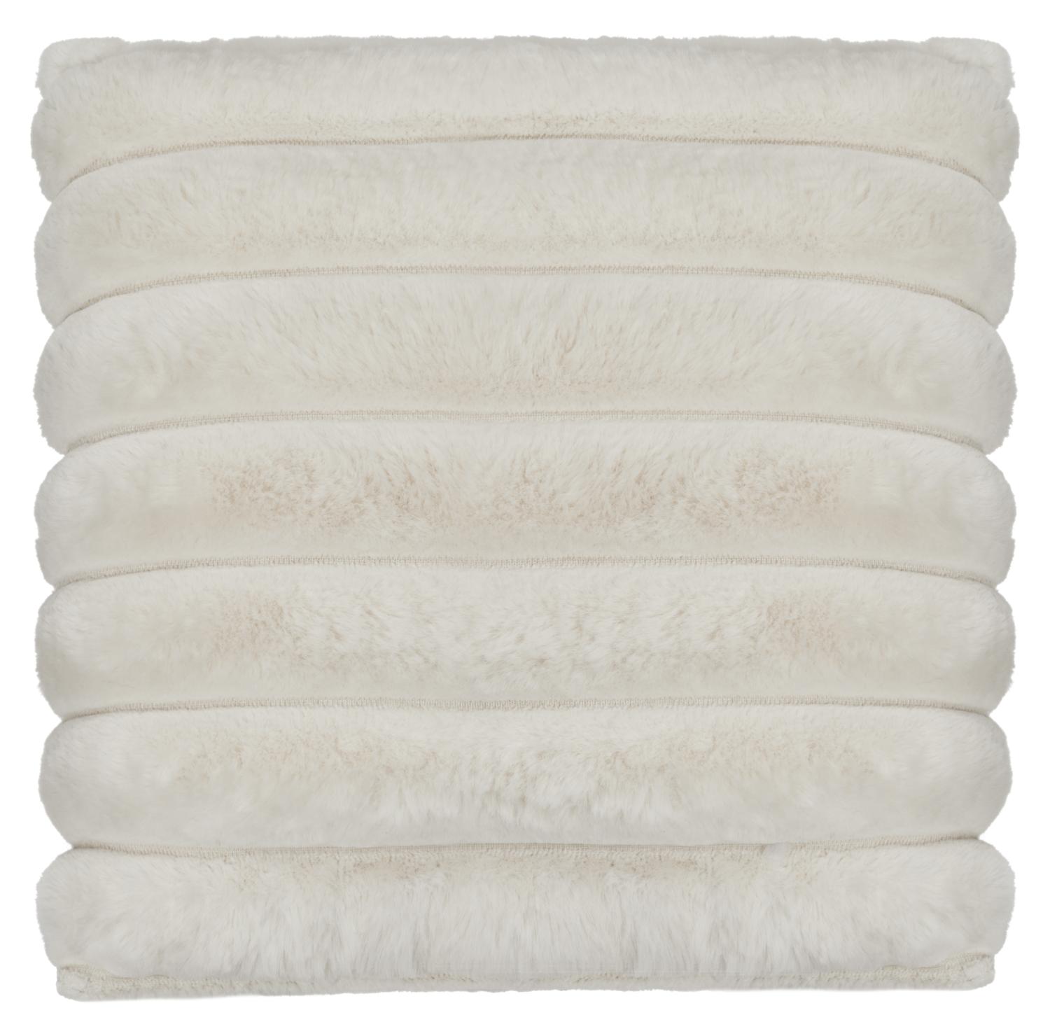 Skinnwille Prydnadskudde Wave Ivory 45x45cm