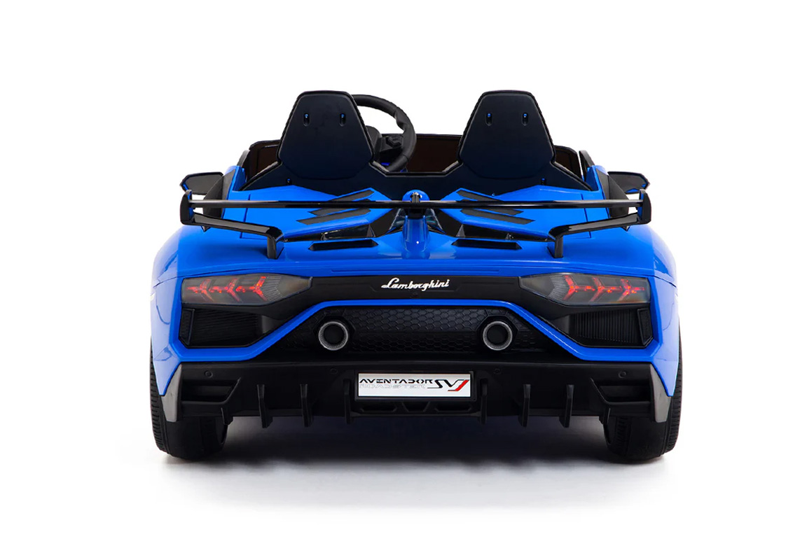 Lamborghini Aventador SVJ Barn elbil 2 sits Drifter Blå - 4