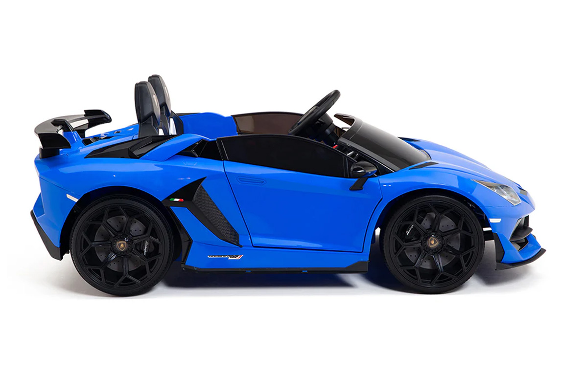 Lamborghini Aventador SVJ Barn elbil 2 sits Drifter Blå - 6