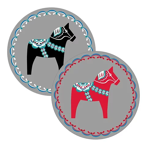 Coasters dalahorse 6-pak