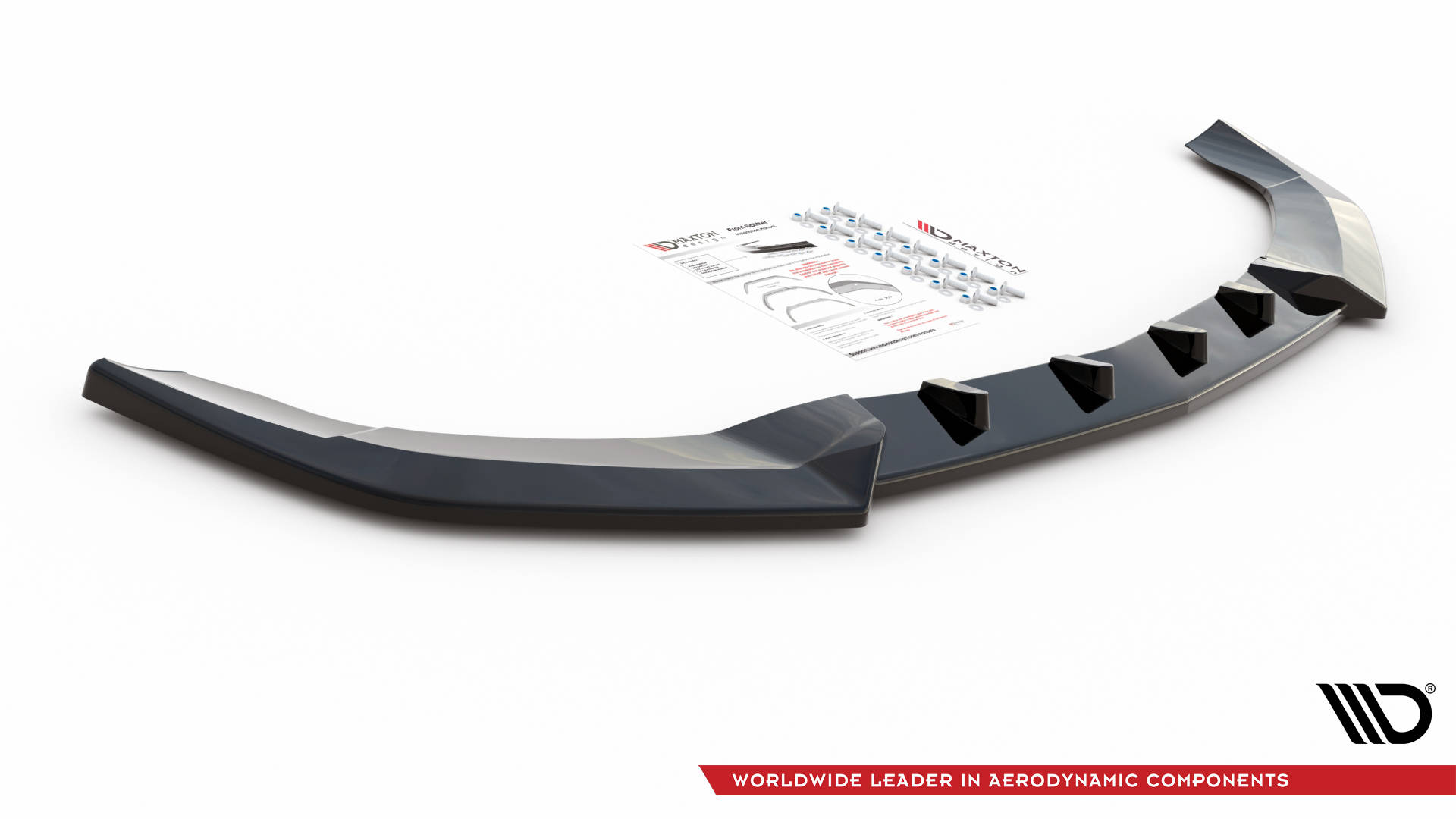 Maxton - FRONT SPLITTER V.2 MERCEDES-BENZ E AMG-LINE SEDAN W212 FACELIFT - 5