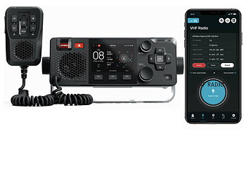 Em-trak X100 NEXUS VHF med  5W AIS-transponder
