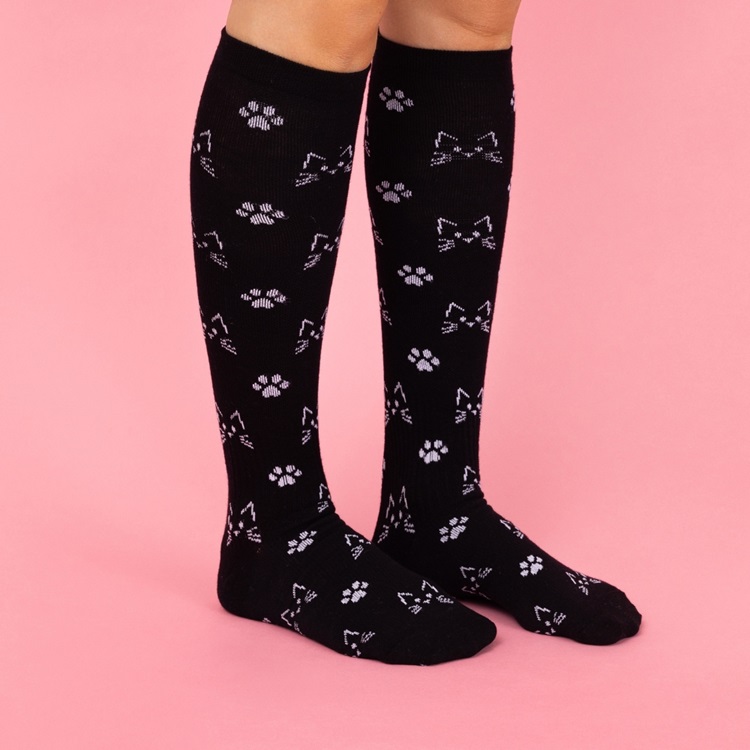 2-Pack Sthlm Sock co. Stödstrumpor Katter - 3