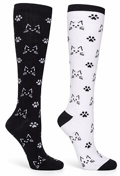 2-Pack Sthlm Sock co. Stödstrumpor Katter