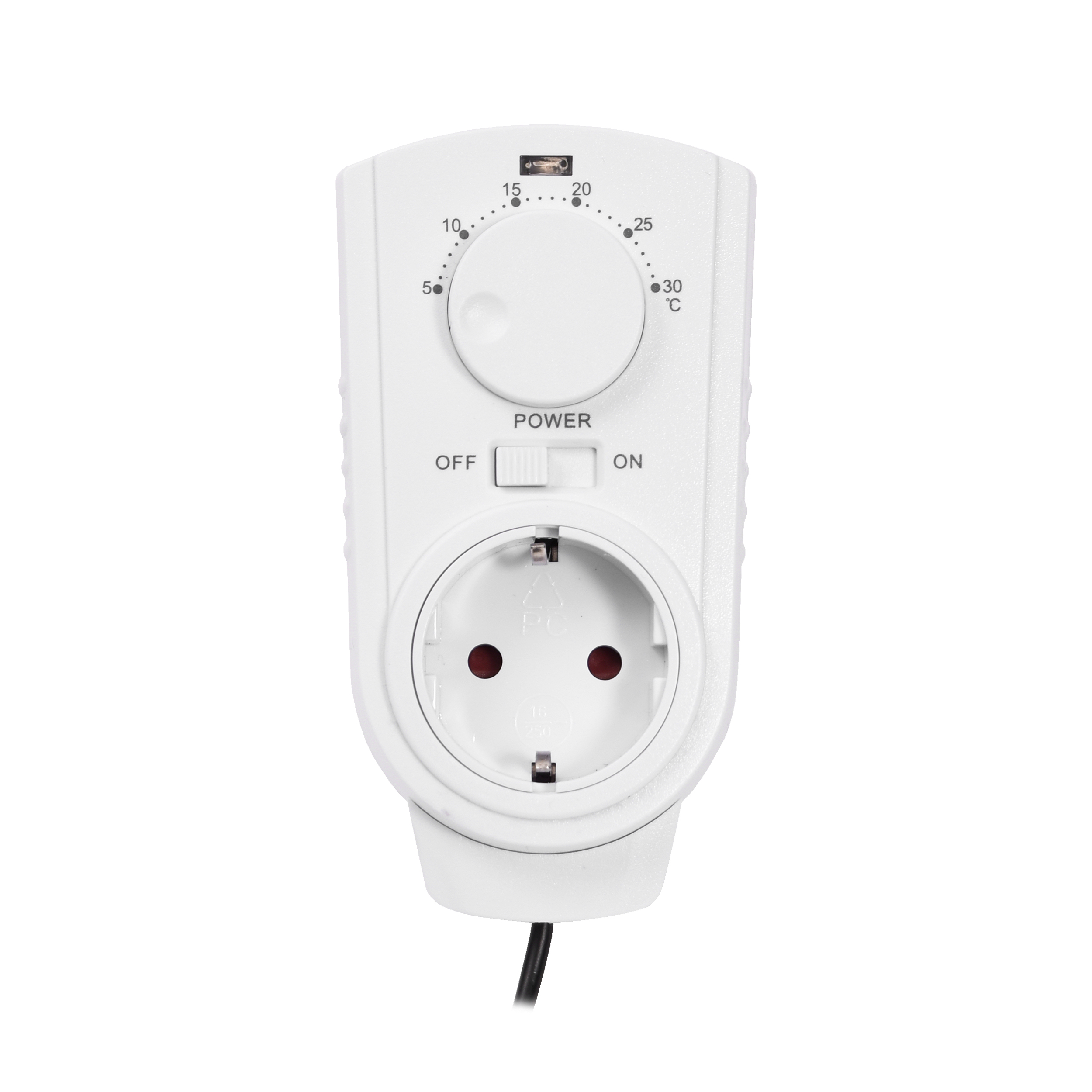 Termostat med 3 m sensor