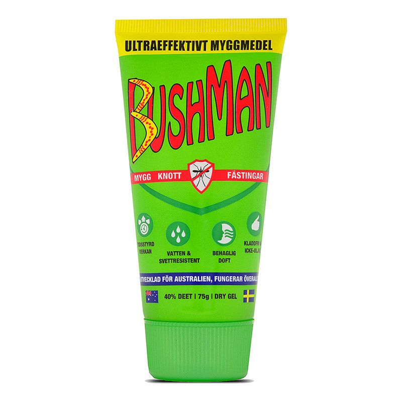Bushman Myggmedel DryGel 75g