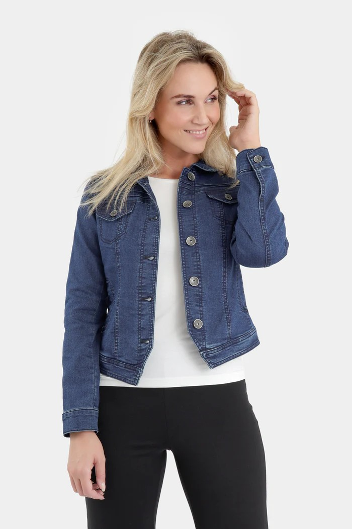 Anne Jacket - Denim - 2-Biz