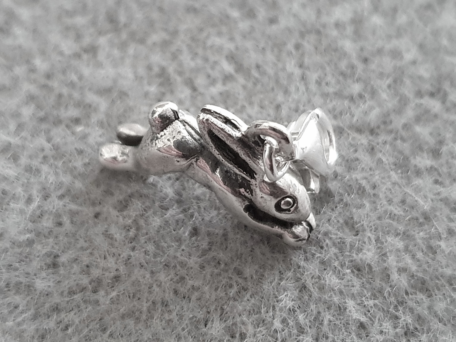 Charm rabbit pendant 925-silver - 2