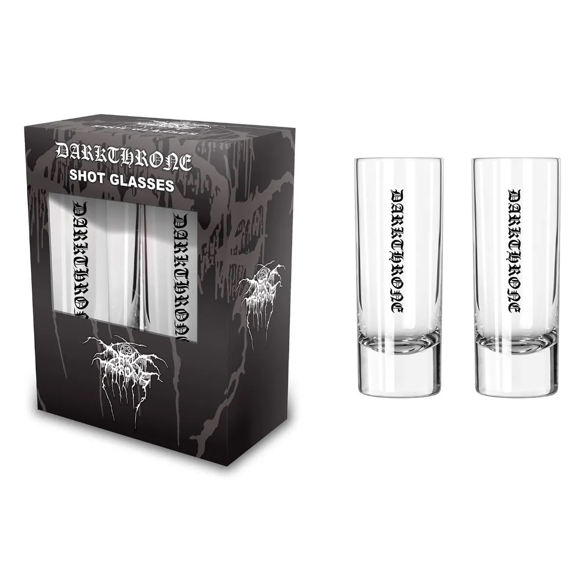 DARKTHRONE SHOT GLASS - LOGO (2-PACK)