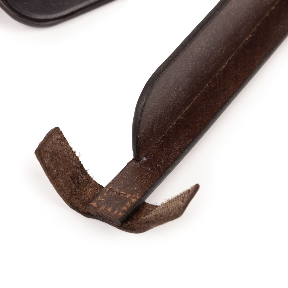 Velociti GARA Blinkers in Leather - Havana