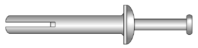 Metallspikplugg NPZ 5X40 100pkt - 2