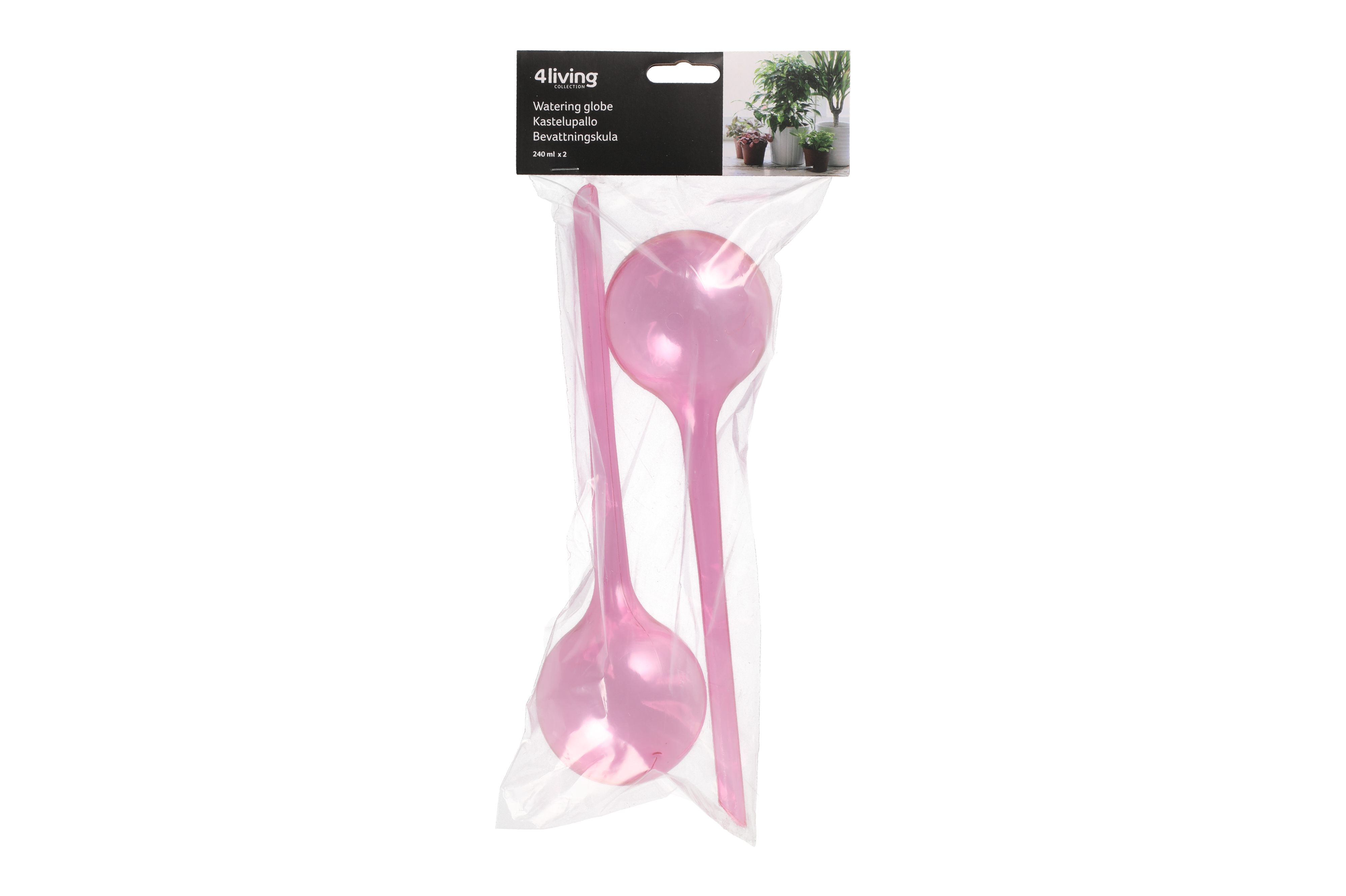 Bevattningsboll 2-pack rosa - 3