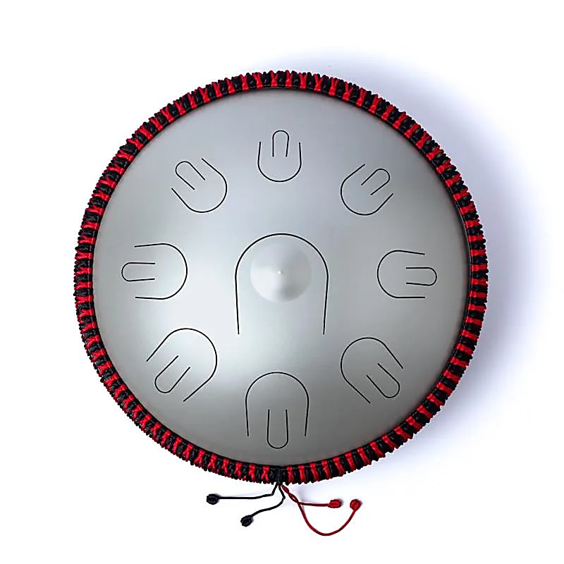 Handpan/tungtrumma hybrid 9 toner D-moll
