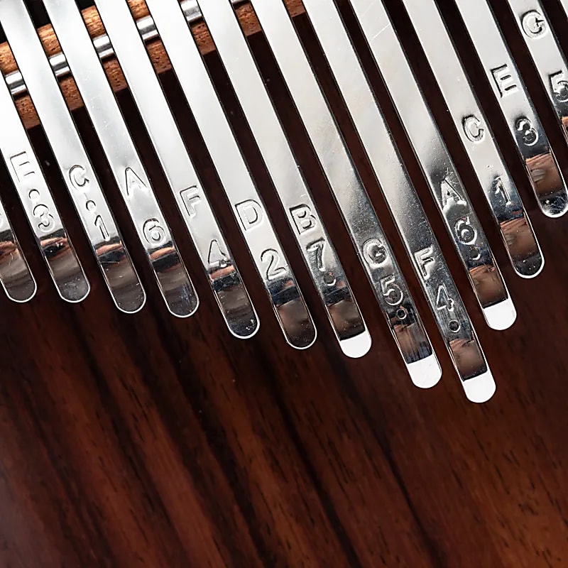 Kalimba 21 tangenter rosenträ C-dur - 3