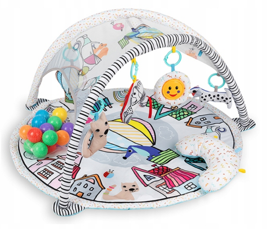Babygym inklusive 20 bollar, City, MoMi