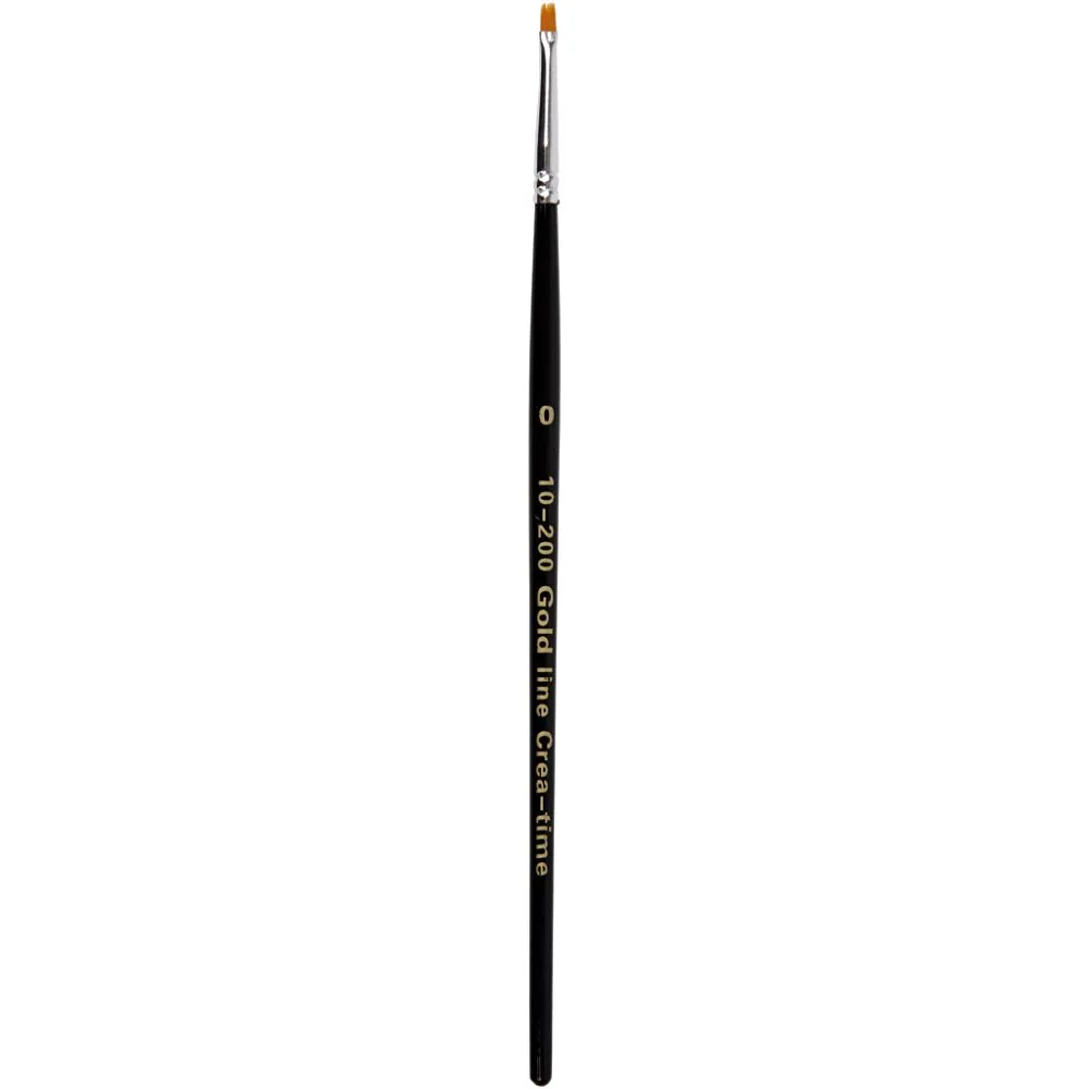 Gold Line PlattPensel nr.0